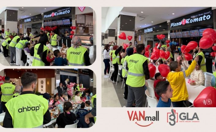 Vanmall AVM, sevgi evlerinde kalan çocukları ağırladı