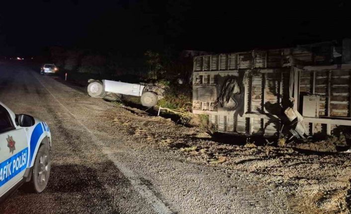 Adıyaman-Malatya karayolunda tek taraflı trafik kazası: 1 yaralı