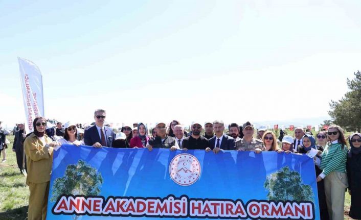 Ağrı’da Anneler Günü’ne özel "Anne Akademisi Hatıra Ormanı" oluşturuldu