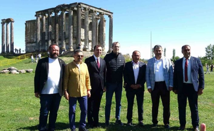 Aizanoi Antik Kenti’nde ziyaretçi sayısı her yıl artıyor