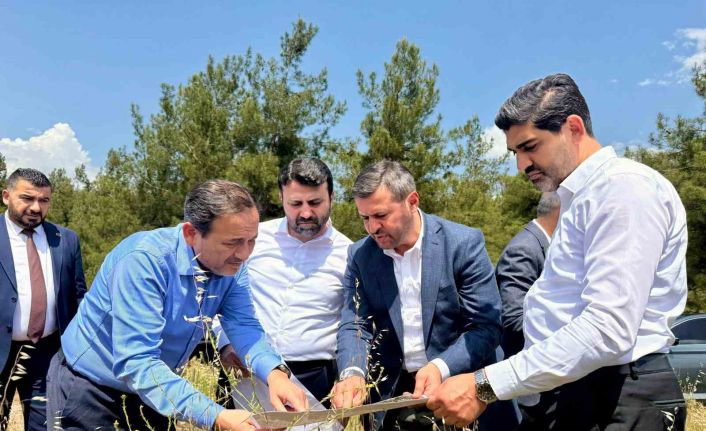 AK Parti heyeti’nden TCDD gar sahasının taşınacağı Kızılcaören bölgesinde inceleme