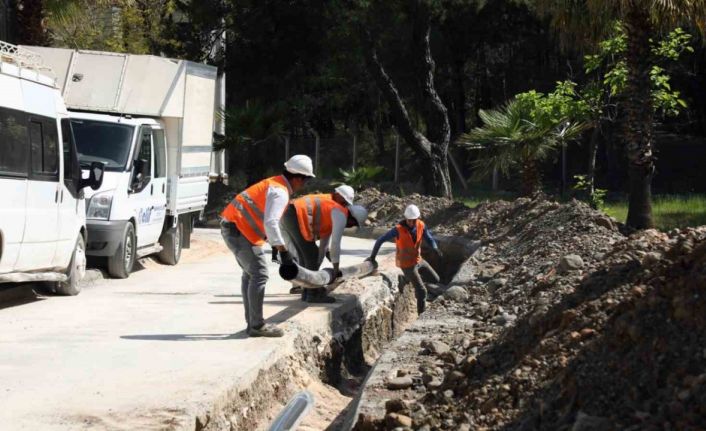 Aksaz’da içme suyu ve yangın hatları yenileniyor