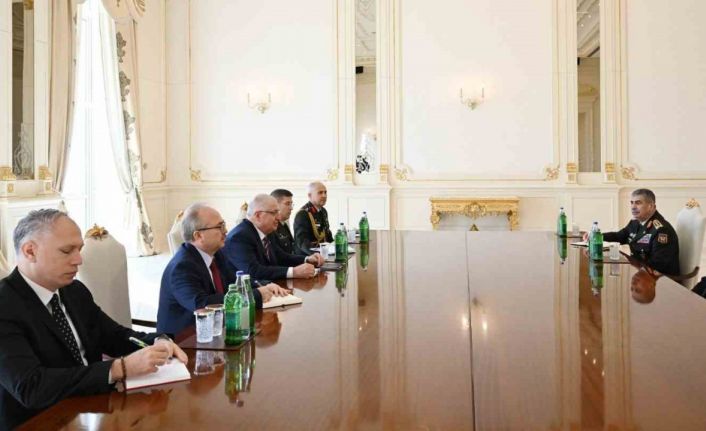 Aliyev, Milli Savunma Bakanı Güler’i kabul etti