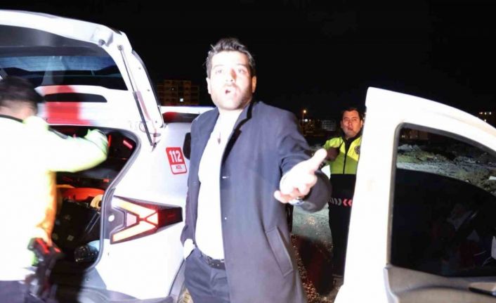 Alkollü araç kullanıp polisten kaçtı, yakalanınca "Bir şey yok" dedi