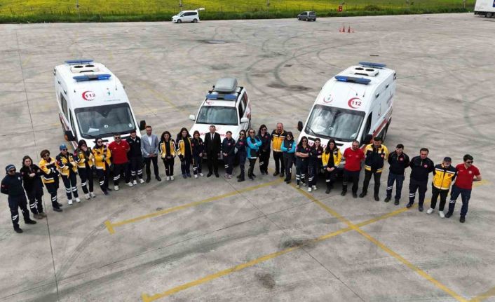 Ambulansların yeni kahramanları: 16 kadın sürücü