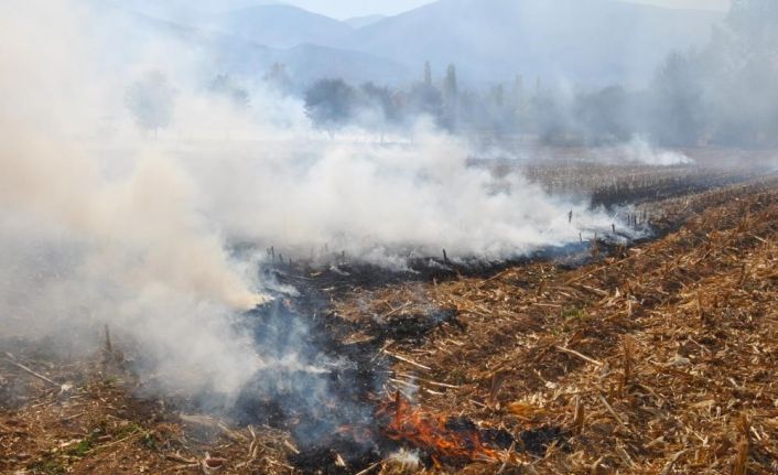 Anız yangınlarına dikkat!