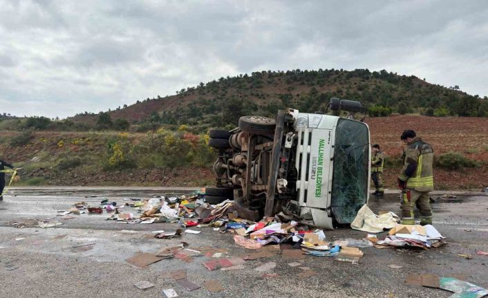 Ankara’da belediye kamyonu kontrolden çıktı: 1 ölü, 1 yaralı