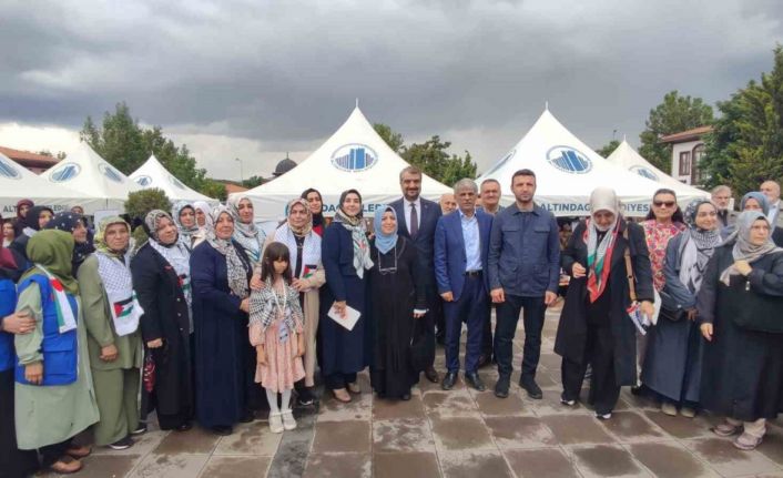 Ankara’da Gazzeli kadın ve çocuklar için yardım sergisi düzenlendi