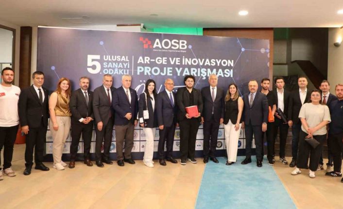 AOSB 5. Ulusal Ar-Ge ve İnovasyon Yarışmasının ödülleri sahiplerini buldu