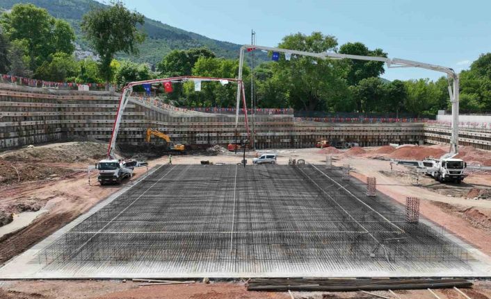 Atatürk Spor Salonu’nun temeli törenle atıldı