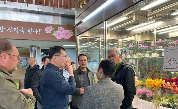 ATB kesme çiçek URGE heyeti Japonya ve Kore’de temaslarda bulundu