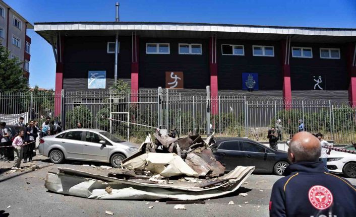 Bağcılar’da patlama sırasında yaşananlar kamerada