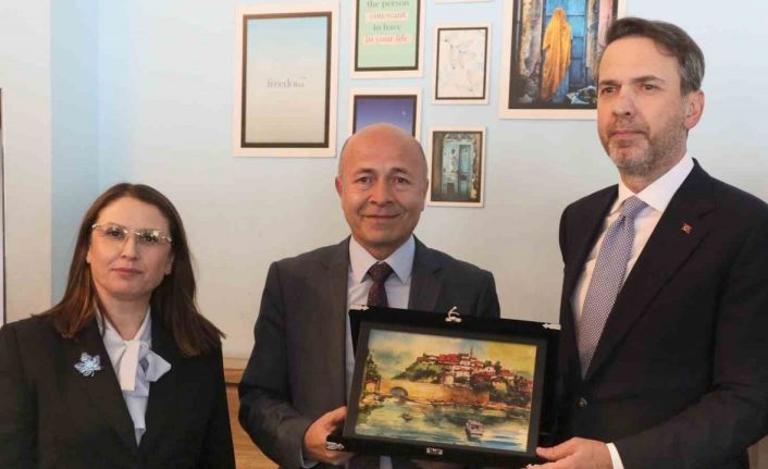 Bakan Bayraktar, Başkan Çakır’ı ziyaret etti