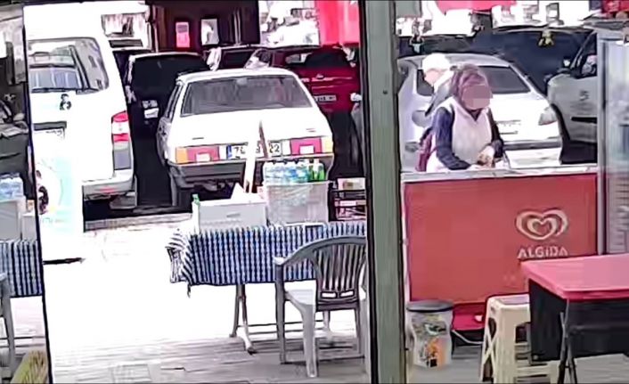 Bal ve çaydanlık seti çalan zanlı yakalandı