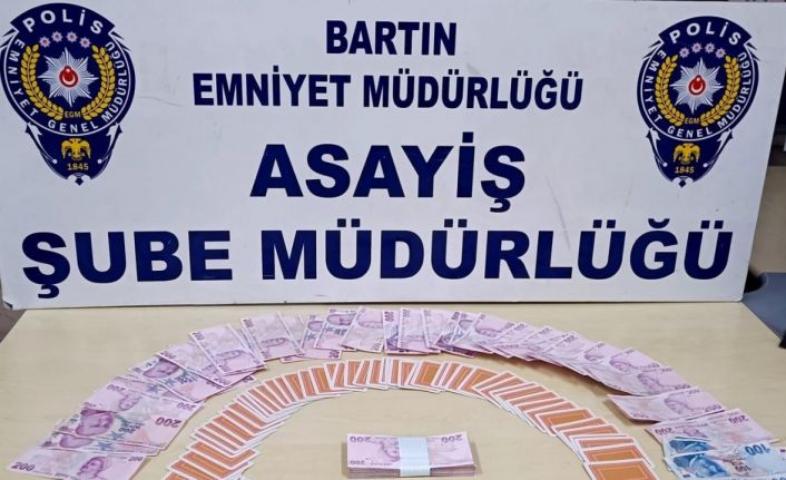 Bartın’da kumar baskını