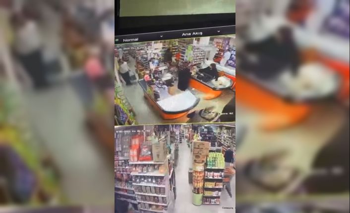 Başakşehir’de müşteri kılığında markete girdi, 4 koli kahve çaldı: O anlar kamerada