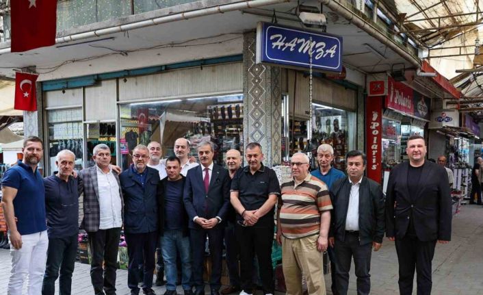 Başkan Alemdar: "Tarihi çarşının kalan kısımları da restore edilecek"