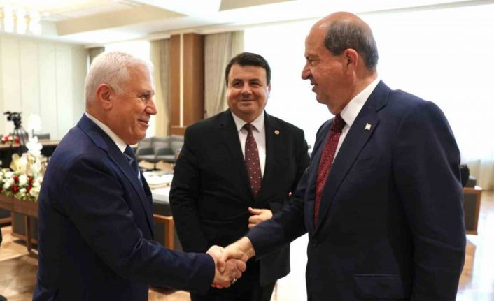 Başkan Bozbey’den KKTC Cumhurbaşkanı Tatar’a ziyaret
