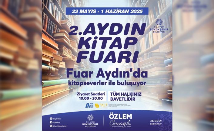 Başkan Çerçioğlu’ndan Aydın Kitap Fuarı’na davet