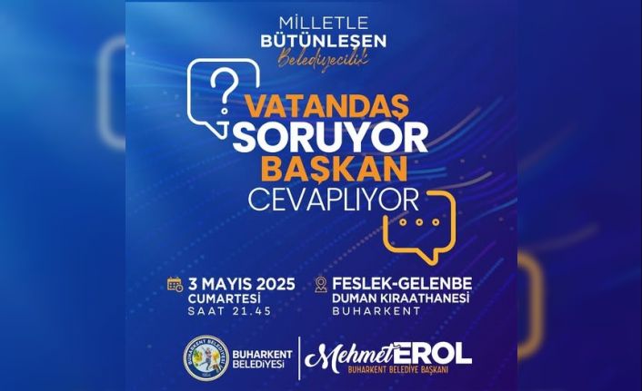 Başkan Erol, Feslek ve Gelenbe Mahalle sakinleri ile bir araya gelecek