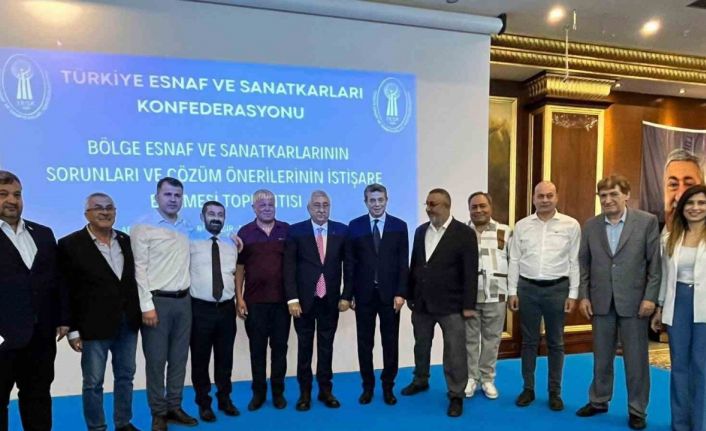 Başkan Künkcü, Ege Bölgesi Esnaf Toplantısı’nda Aydın’ı temsil etti