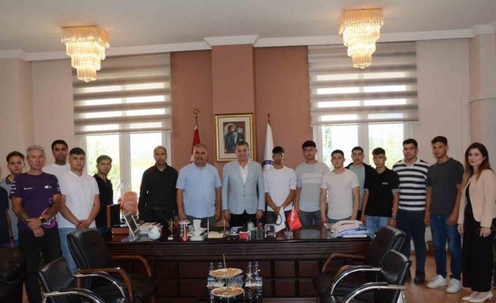 Başkan Künkcü geleceğin ahilerini ağırladı