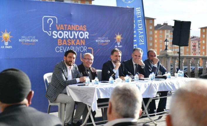 Başkan Uçar; "Hizmetlerimizle gönüllere dokunuyoruz"