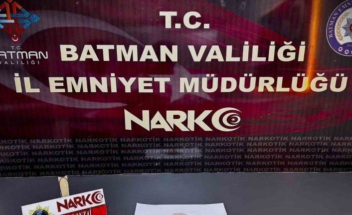 Batman’da uyuşturucu operasyonunda 2 tutuklama