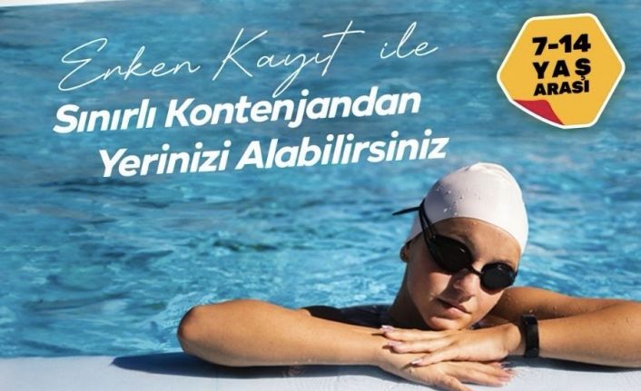 Battalgazi Belediyesi yüzme kulübünde yeni dönem kursları 1 Haziran’da başlıyor