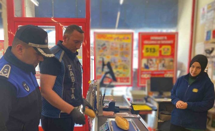 Bayburt’ta zabıta gramaj ve hijyen denetimi gerçekleştirdi