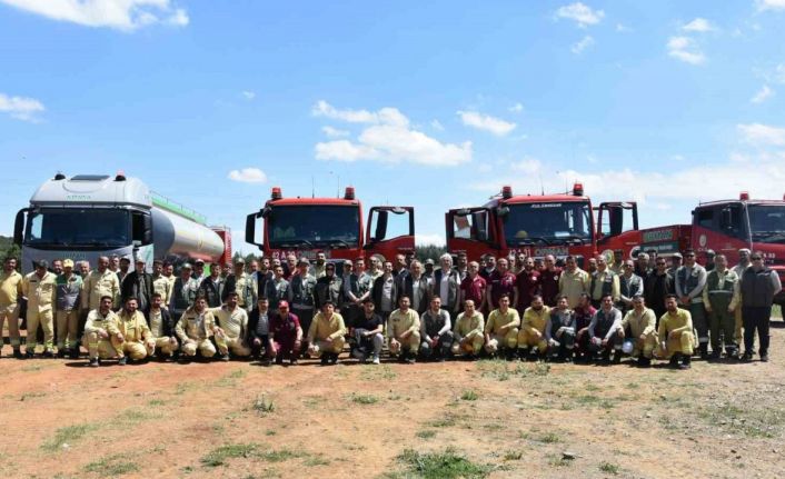 Beyşehir’de orman yangınlarına karşı eğitimler sürüyor