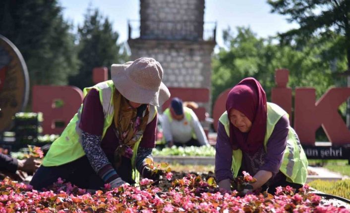 Bilecik’i süsleyen kadın çalışanlar