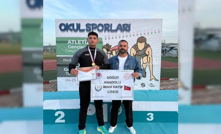 Bilecikli sporcu Türkiye şampiyonu oldu