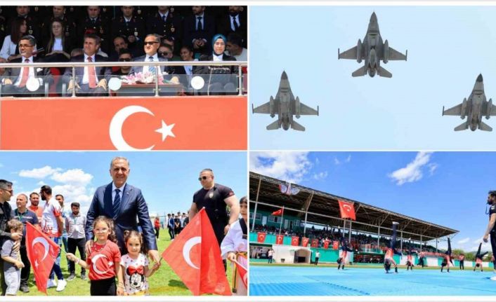 Bingöl’de 19 Mayıs renkli görüntülere sahne oldu