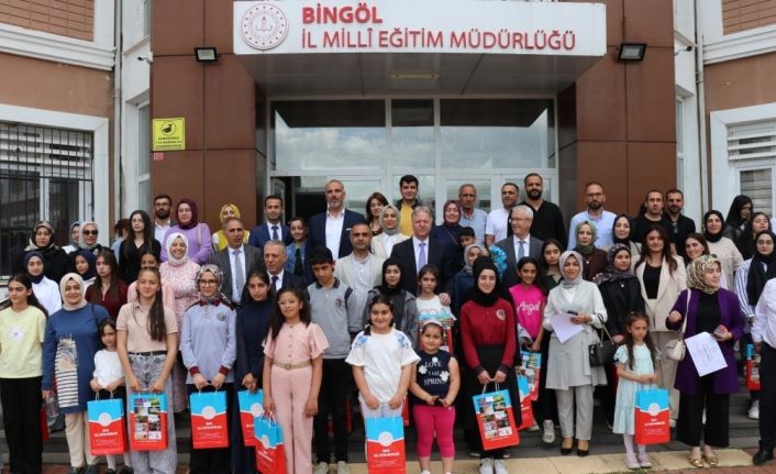 Bingöl’de Dilimizin Zenginlikleri Projesi ödül töreni gerçekleştirildi
