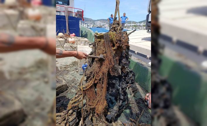 Bodrum’dan 30 ton atık daha çıkarıldı