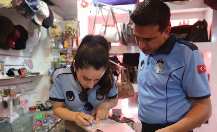 Büyükşehir’den kaldırım işgallerine denetim