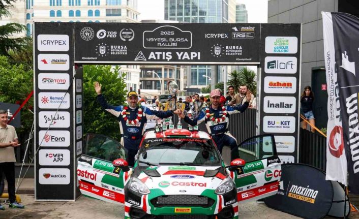 Castrol Ford Team Türkiye, Yeşil Bursa Rallisi’nde Markalar Kupası’nı kazandı