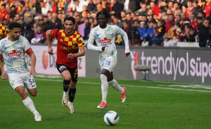 Çaykur Rizespor ile Göztepe 14. randevuda