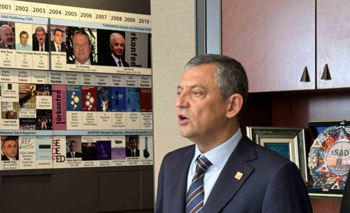 CHP Genel Başkanı Özel, TÜRKONFED’i ziyaret etti