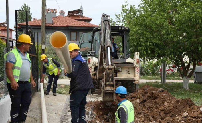 Çıtlık Mahallesinin içme suyu hatları yenileniyor