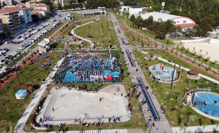 Çorum’da bir millet bahçesi daha kapılarını açtı