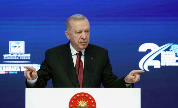 Cumhurbaşkanı Erdoğan: "Faize dayalı ekonomik  nizamın değişmesi için mücadeleden geri durmayacağız"