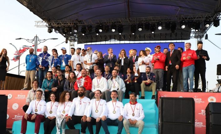 Cumhurbaşkanlığı 6. Uluslararası Yat Yarışları İstanbul-Samsun Açık Deniz Yarış Etabı sona erdi