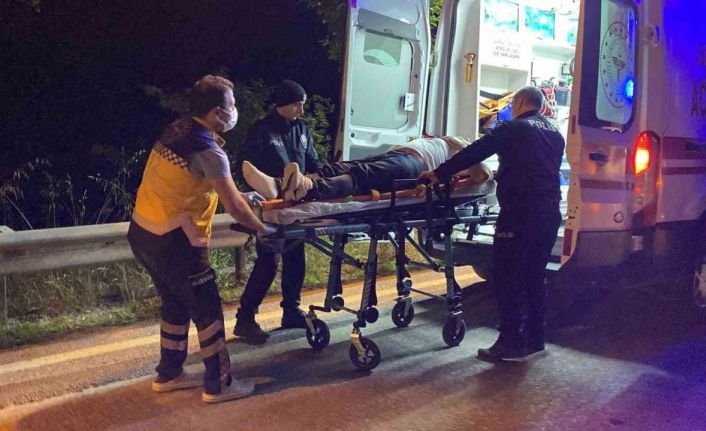 D-100’de gece yarısı zincirleme kaza: 4 yaralı