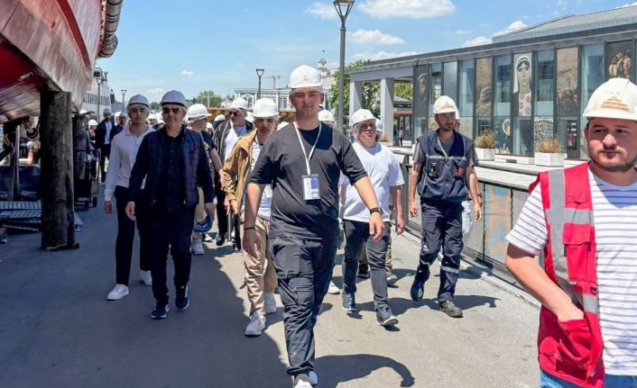 Denizcilik alanındaki tarihi gelişmeleri yerinde gözlemlediler