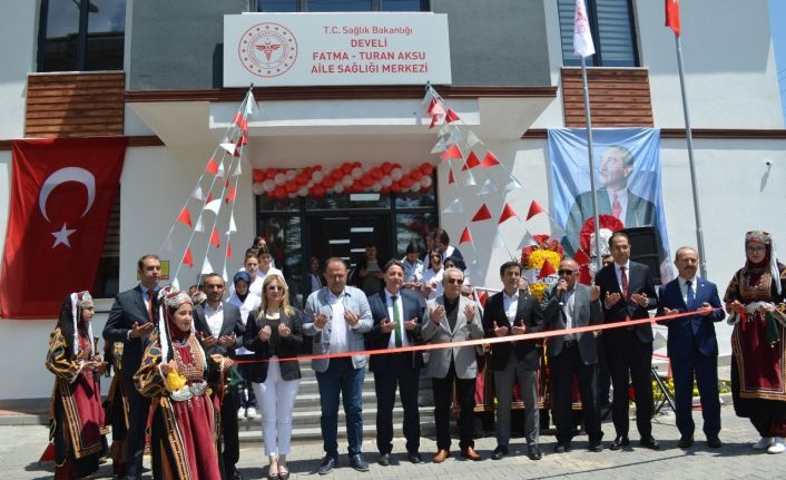 Develi Fatma Turan Aksu Aile Sağlık Merkezi açıldı