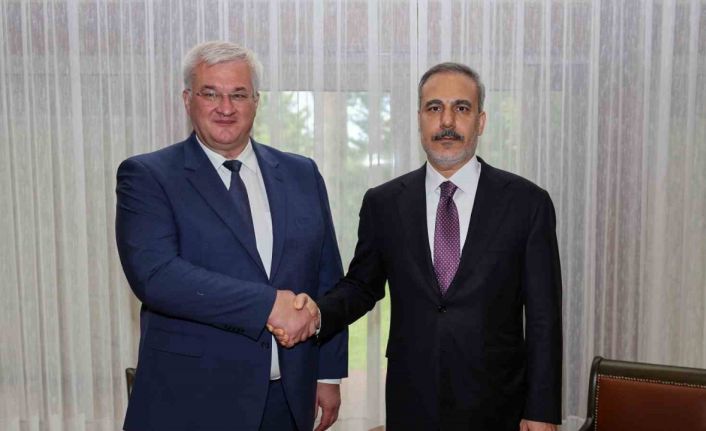 Dışişleri Bakanı Fidan, Ukraynalı mevkidaşı Sibiha ile bir araya geldi