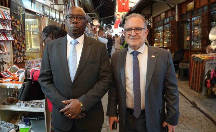 Dominik ve Kenya Büyükelçileri Gaziantep’e hayran kaldı