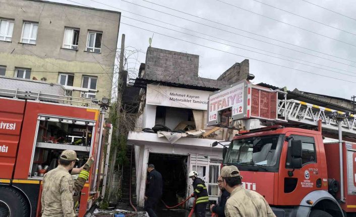 Dörtyol’da korkutan yangın